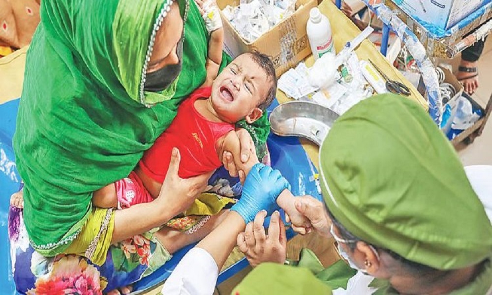 হাম ও হামের উপসর্গে আরও ৭ শিশুর মৃত্যু