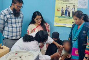 সারা দেশে আজ থেকে হামের টিকা পাবে শিশুরা